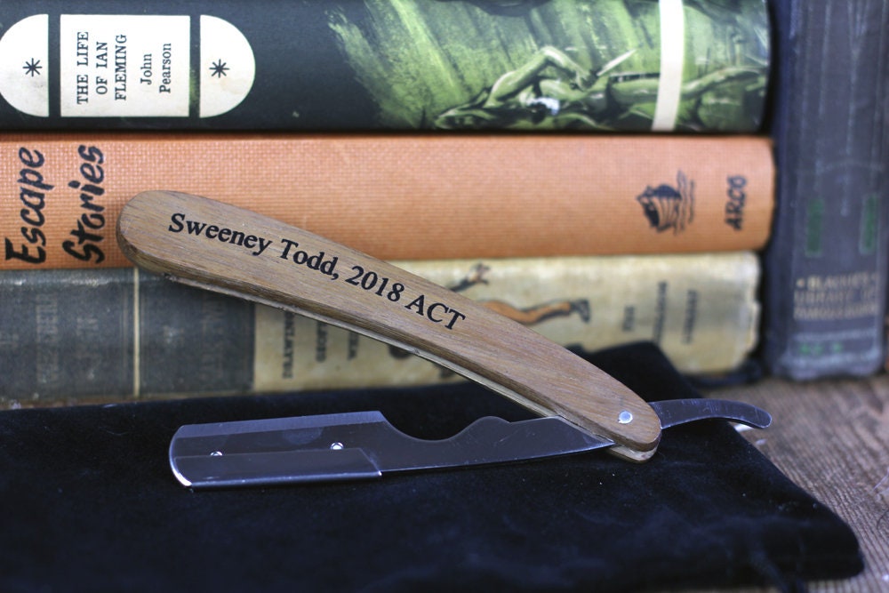 Personalised Shavette Razor – Classic Shave Gift