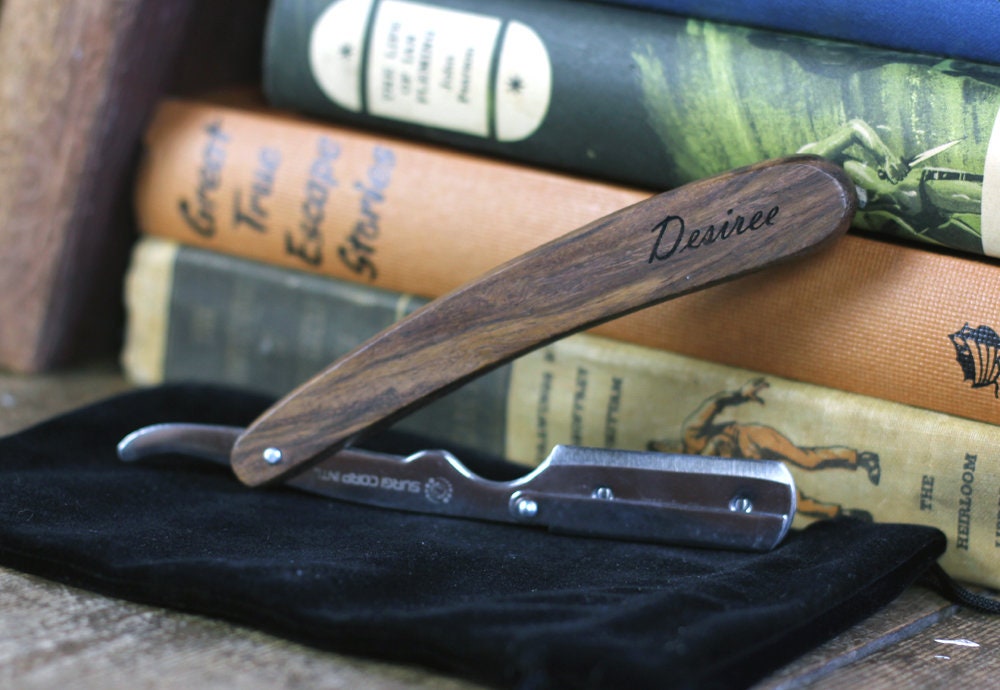 Personalised Shavette Razor – Classic Shave Gift