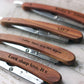 Personalised Straight Razor-Style Shavette Set – Classic Shaving Gift