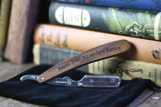 Personalised Shavette Razor – Classic Shave Gift