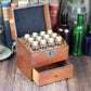 12 Bottle Apothecary Chest with Drawer