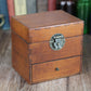 12 Bottle Apothecary Chest with Drawer