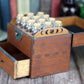 12 Bottle Apothecary Chest with Drawer