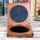 Obsidian Scrying Mirror in Maltese Cross Wooden Box – Tree of Life Design
