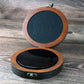 Round Obsidian Scrying Mirror - Tree of Life Design