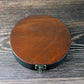 Round Obsidian Scrying Mirror - Tree of Life Design