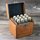 12 Bottle Two-Section Apothecary Chest – Personalised Option