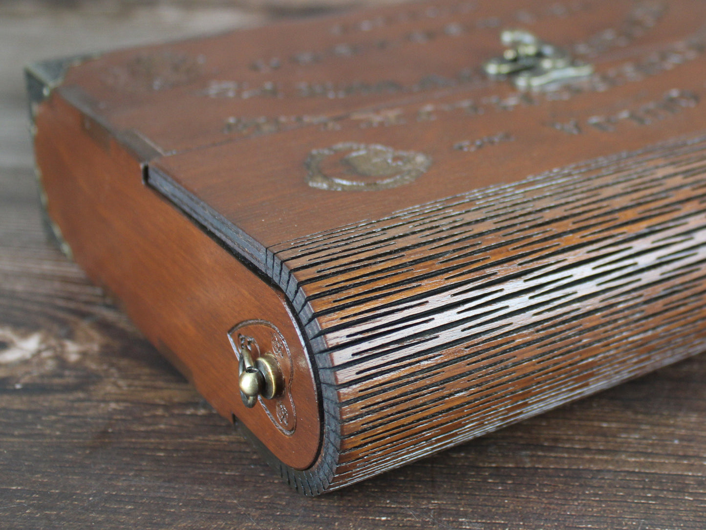 Handmade Wooden Handbag – Ouija Spirit Board Design